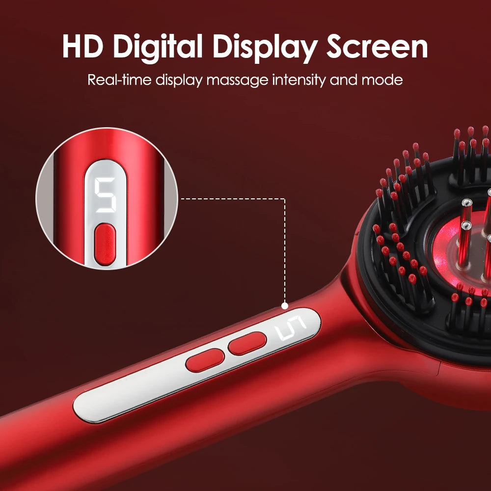 Electric Scalp Massager, Rapid Tension Relief.